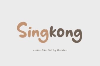 Singkong Font
