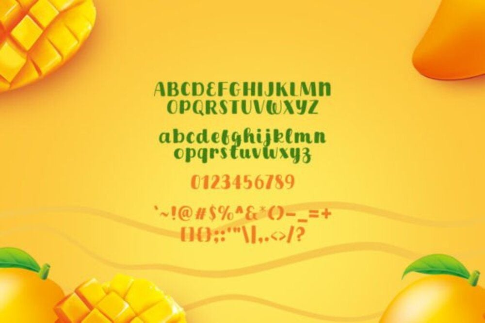 Sunday Mango Font 3