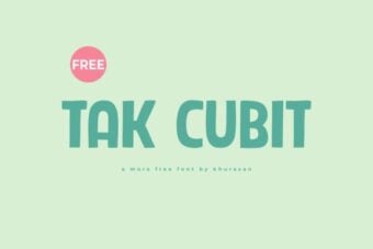 Tak Cubit Font