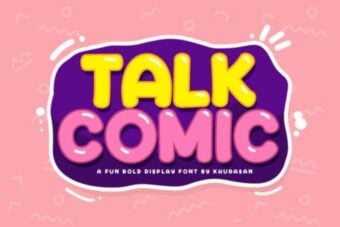 Talk Comic Font