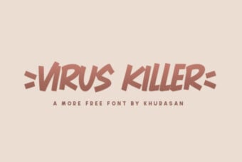 Virus Killer Font