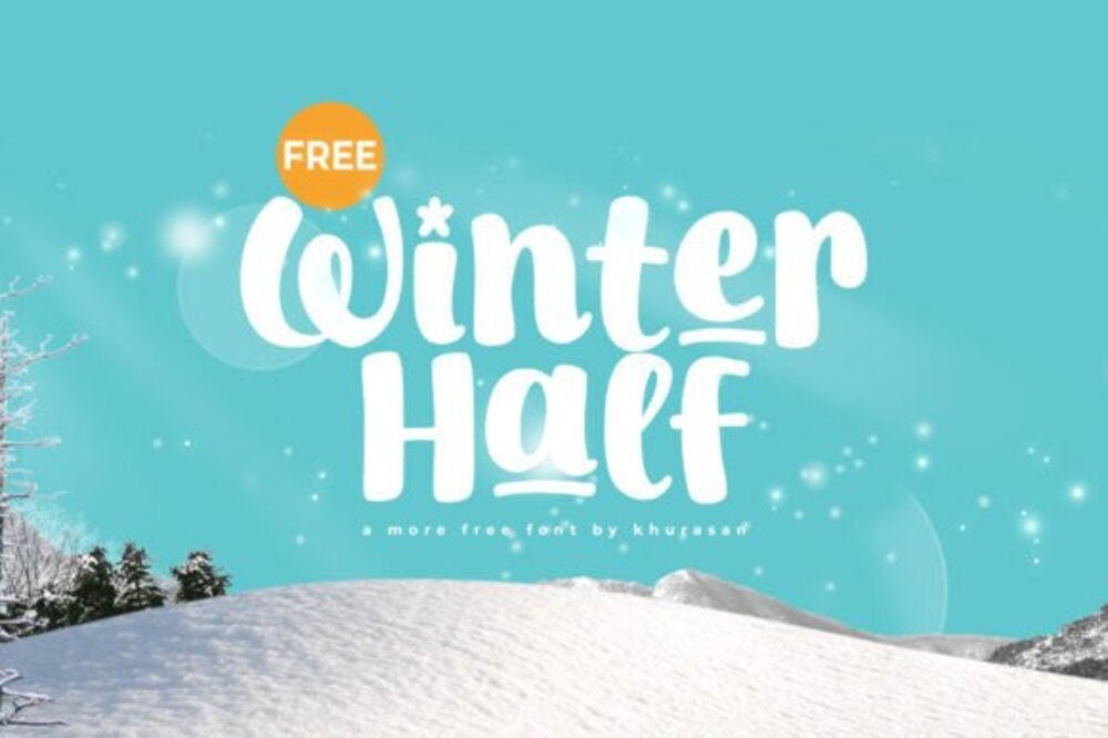 Winter Half Font 4