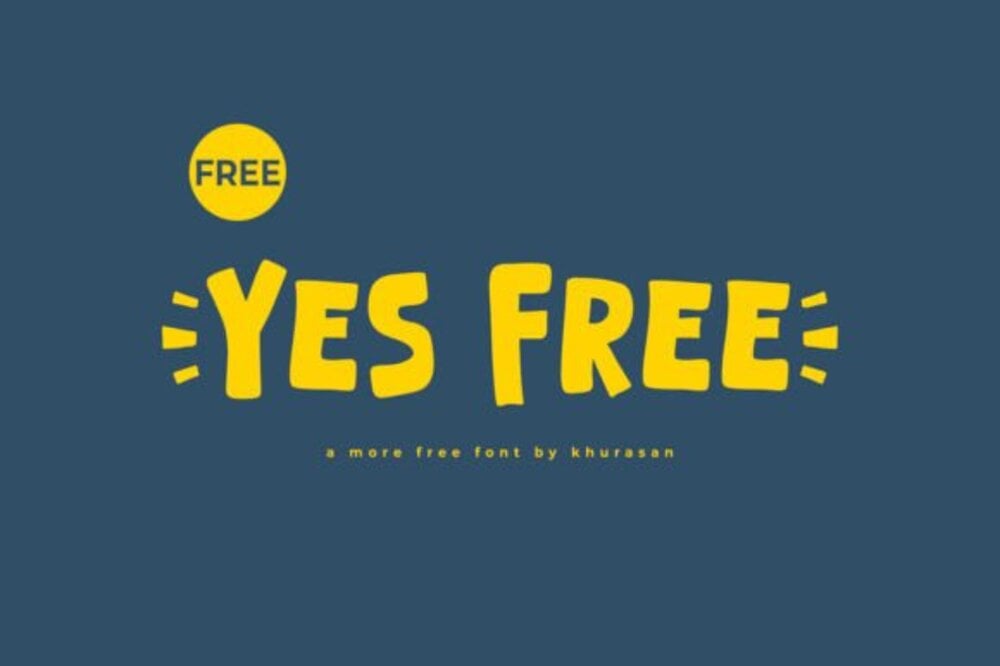Yes Free Font