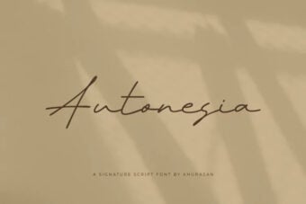 Autonesia Font