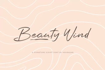 Beauty Wind Font