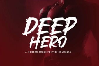 Deep Hero Font