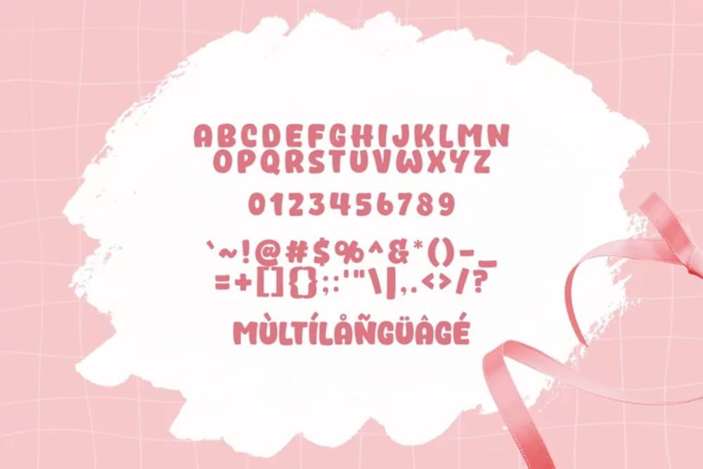 Pinky Show Font 3