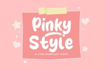 Pinky Style Font