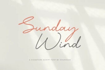 Sunday Wind Font