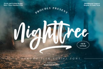 Nighttree Font