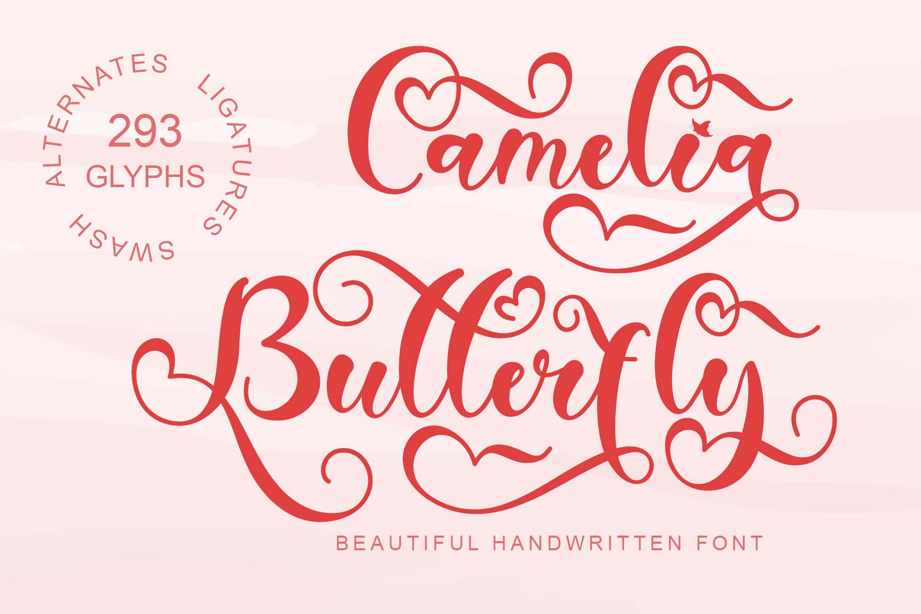 Camelia Butterfly Font