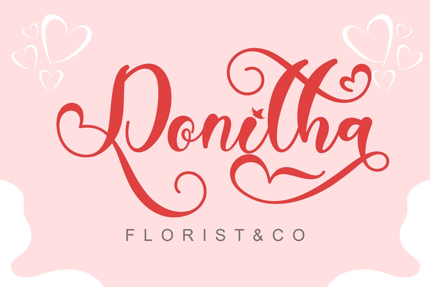 Camelia Butterfly Font 3