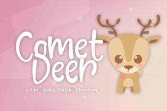Comet Deer Font