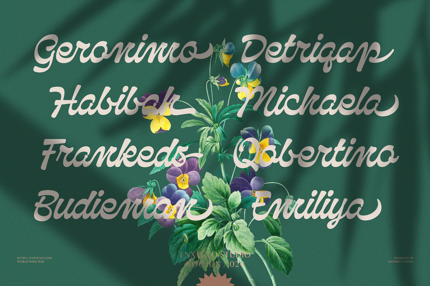 Qanproy Woldriug Font 4