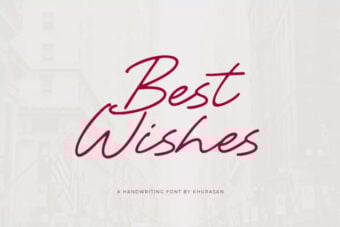 Best Wishes Font