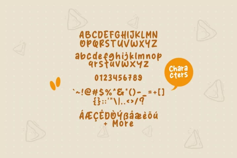 Hello Samosa Font 3